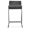 Sanctuary | Coastal Metal Rattan Bar Stools | Set Of 4