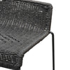 Sanctuary | Coastal Metal Rattan Bar Stools | Set Of 4