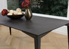 Santana | Matte Black Italian Ceramic Glass Indoor Outdoor Rectangular Dining Table
