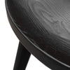 Scottsdale | Coastal Black Natural Wooden Bar Stools | Set of 2