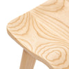 Scottsdale | Coastal Black Natural Wooden Bar Stools | Set of 2