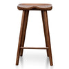 Scottsdale | Coastal Black Natural Wooden Bar Stools | Set of 2