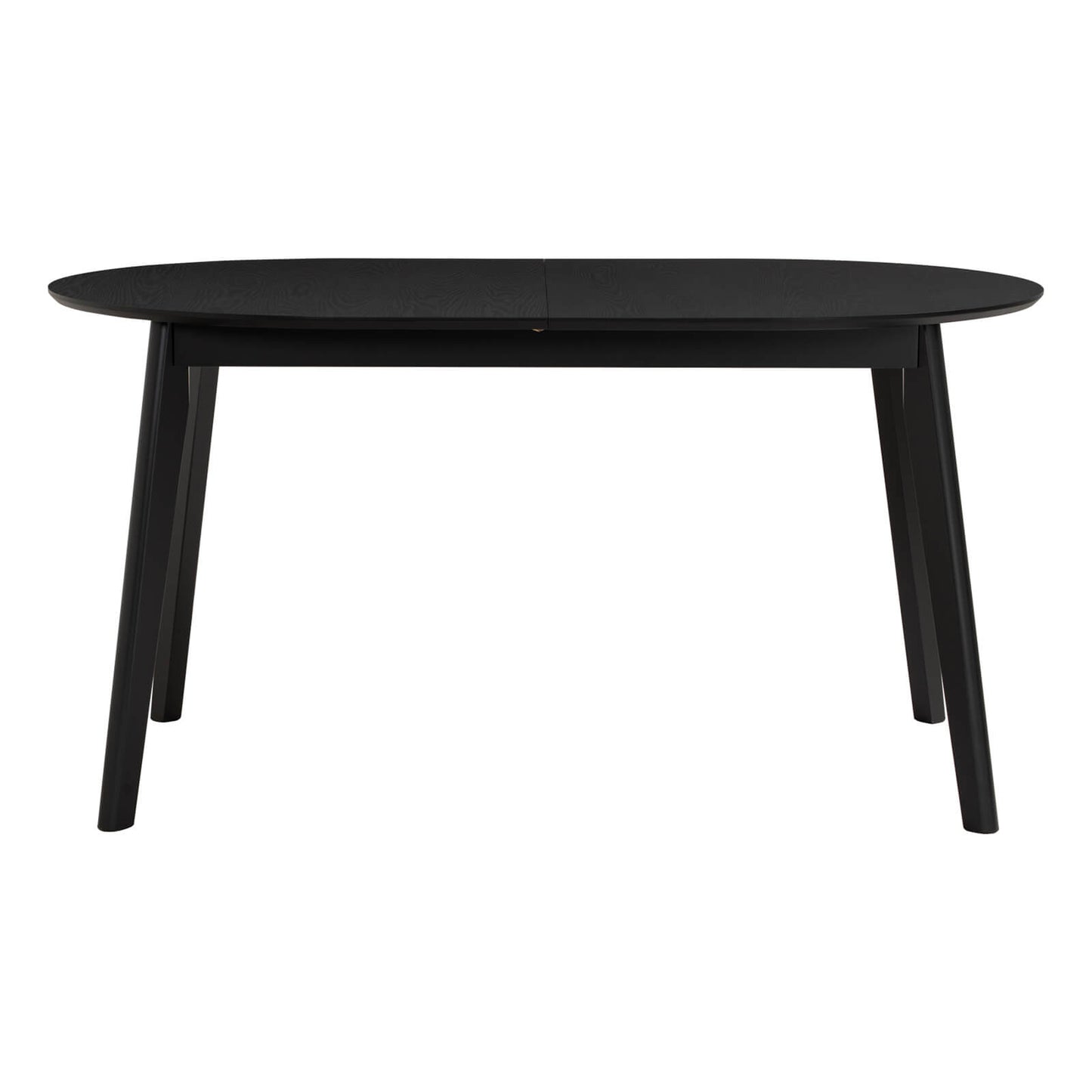 Sentosa | Black White Oak Extendable 1.9m Oval Wooden Dining Table | Black