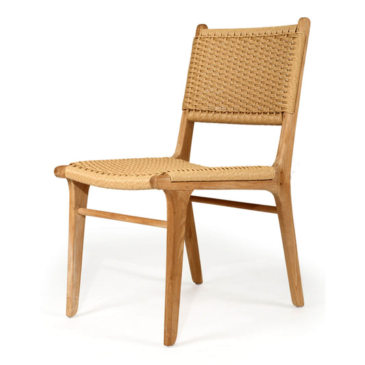 Shoreline | Sand, Coastal Wooden Rattan Dining Chair | Sand