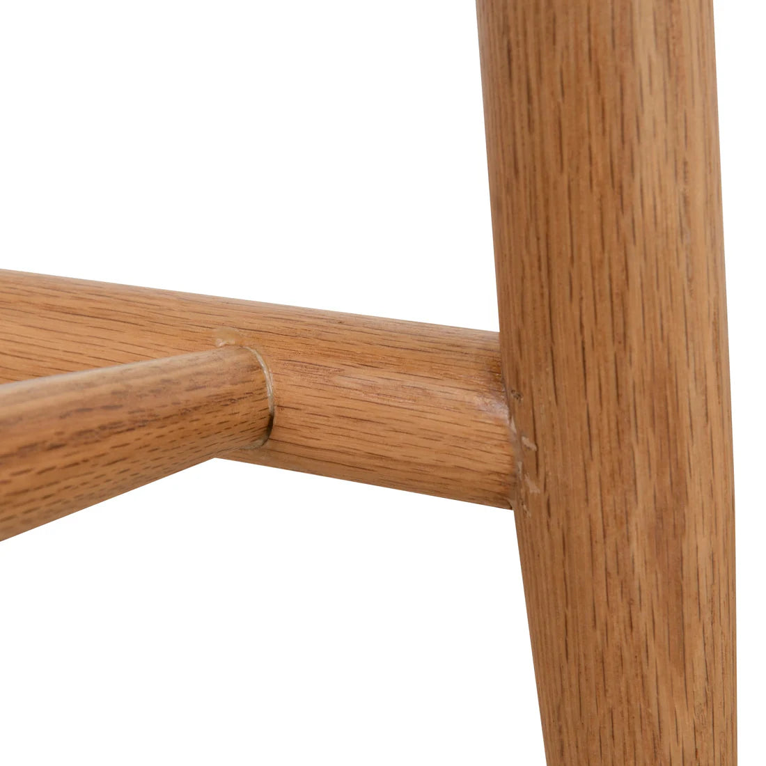Southcote | Coastal Modern Fabric Wooden Bar Stools | Natural