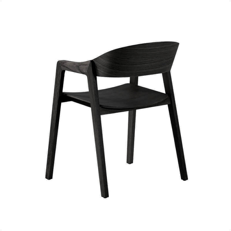 Springwood | Coastal Wooden Dining Chairs With Arms | Set Of 2