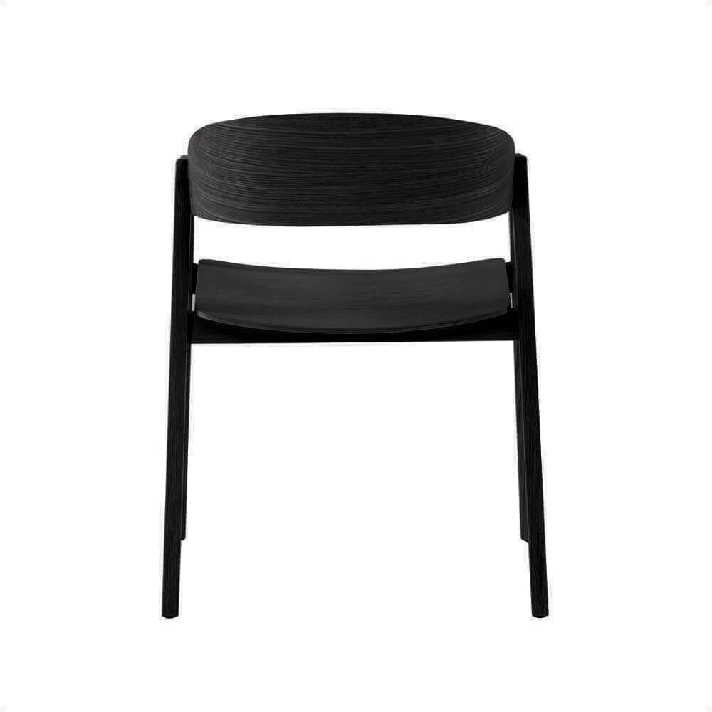 Springwood | Coastal Black Natural Wooden Dining Chairs With Arms | Set Of 2 | Springwood | Coastal Black Natural Wooden Dining Chairs With Arms | Set Of 2 | Black