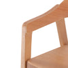 Springwood | Coastal Black Natural Wooden Dining Chairs With Arms | Set Of 2