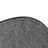Stockton | Modern Metal Grey Fabric Dining Chairs | Set Of 2