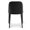Stockton | Modern Metal Grey Fabric Dining Chairs | Set Of 2