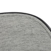 Stockton | Modern Metal Grey Fabric Dining Chairs | Set Of 2