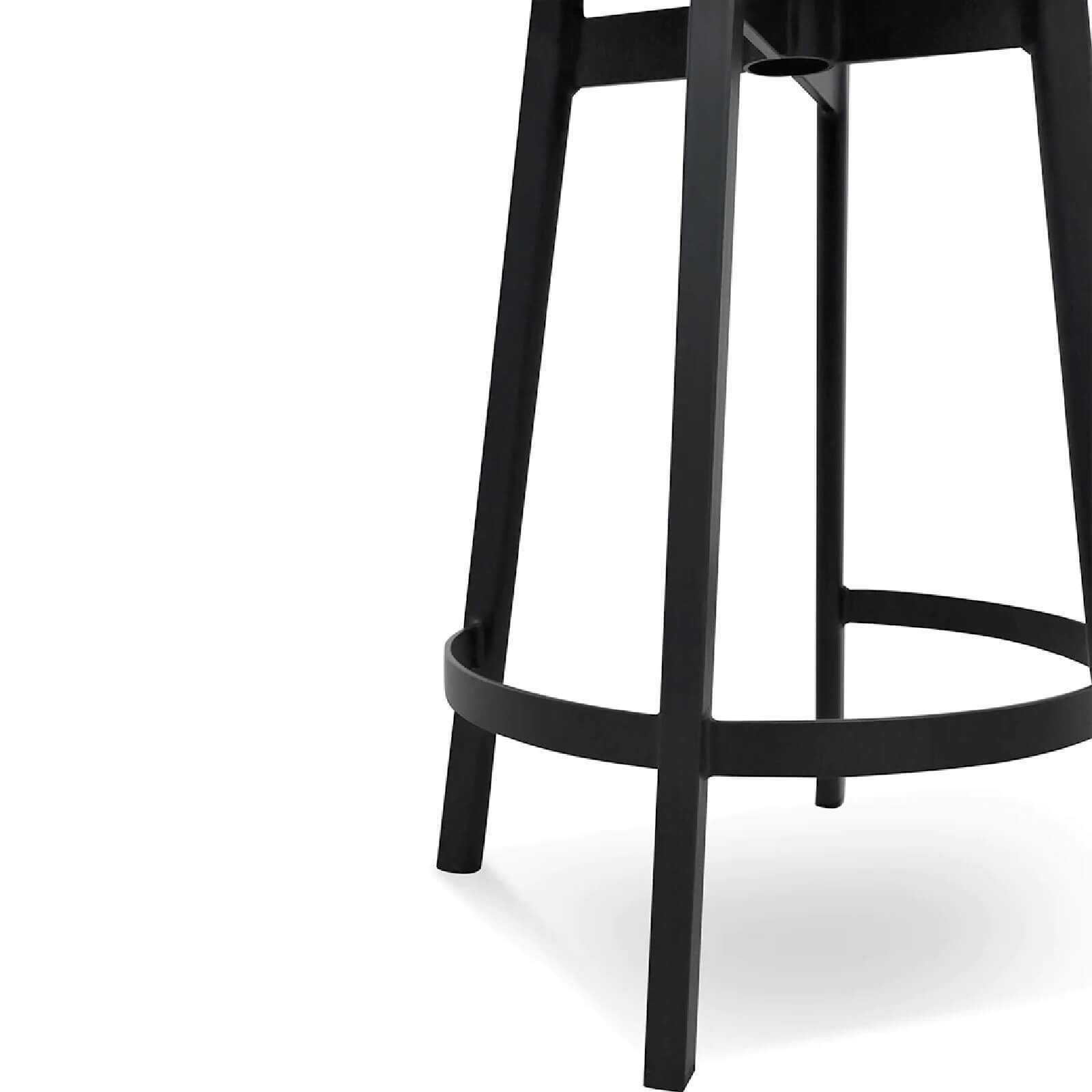 Sullivan | Industrial Metal 65cm Wooden Bar Stools | Set Of 2