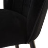 Taylor | Metal Modern Velvet Bar Stools | Set Of 2