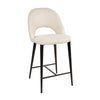 Torrens | Modern Fabric Metal Bar Stools