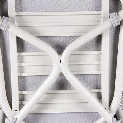Trevean | Coastal Black Green White Rope Outdoor Dining Chairs With Arms | Set Of 2 | Sand White