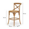 Virginia | Coastal French Provincial Wooden Bar Stools