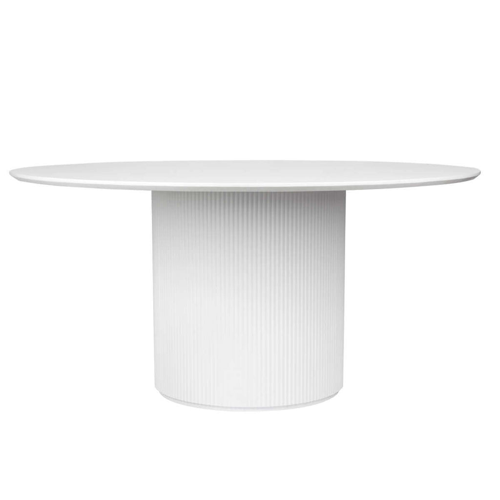Vogue | Contemporary 1.5m Black & White Wooden Round Dining Tables