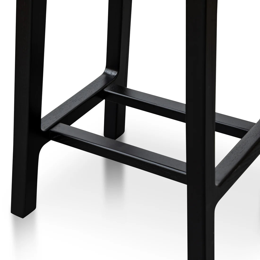 Woodside | Country Coastal Wooden Bar Stools | Black