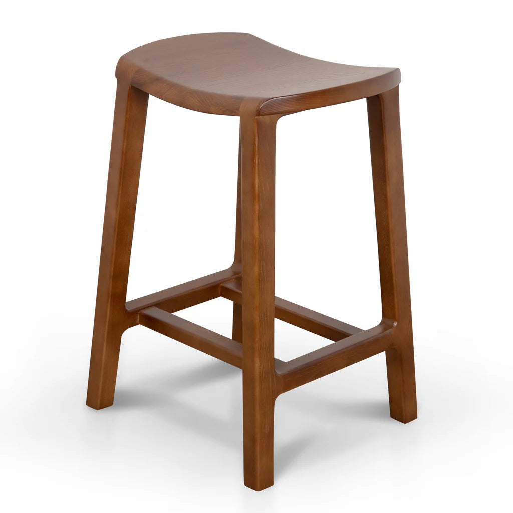 Woodside | Country Coastal Wooden Bar Stools | Walnut