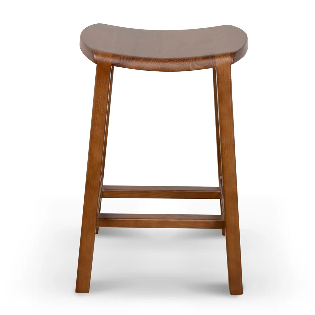 Woodside | Country Coastal Wooden Bar Stools | Walnut