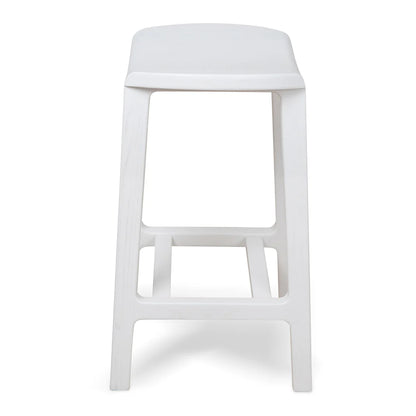 Woodside | Country Coastal Wooden Bar Stools | White