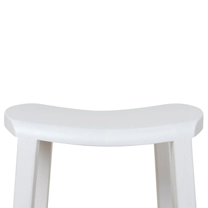 Woodside | Country Coastal Wooden Bar Stools | White