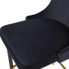 Montville | Version 1 | Modern Metal Velvet Bar Stools | Set Of 2
