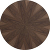Adan | Modern 1.2m Walnut Wooden Round Dining Table