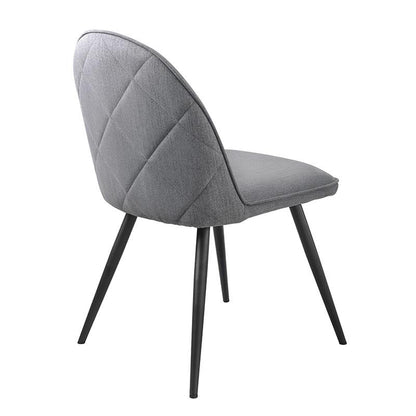 Ainslie Grey Contemporary Upholstered  Dining Chair