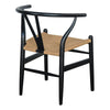 Aldgate | Coastal Oak, Natural, Black, Mid Century, Coastal Wooden Dining Chair