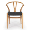 Aldgate | Coastal Oak, Natural, Black, Mid Century, Coastal Wooden Dining Chair