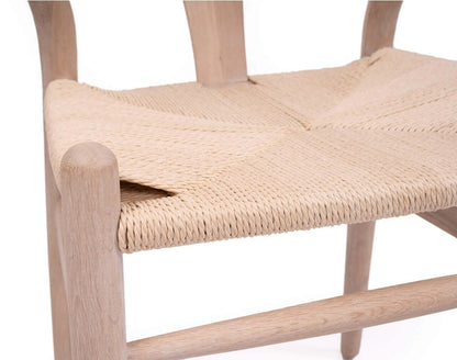 Aldgate | Coastal Oak, Natural, Black, Mid Century, Coastal Wooden Dining Chair | White Oak