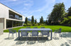 Alton |  Modern, Plastic Indoor / Outdoor Dining Chair With Arms | Set of 4