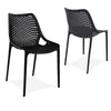 Alton | Modern, Plastic, Outdoor Dining Chairs | Set Of 4