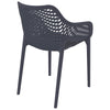 Alton |  Modern, Plastic Indoor / Outdoor Dining Chair With Arms | Set of 4