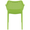 Alton |  Modern, Plastic Indoor / Outdoor Dining Chair With Arms | Set of 4