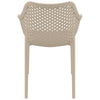 Alton |  Modern, Plastic Indoor / Outdoor Dining Chair With Arms | Set of 4