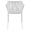 Alton |  Modern, Plastic Indoor / Outdoor Dining Chair With Arms | Set of 4