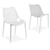 Alton | Modern, Plastic, Outdoor Dining Chairs | Set Of 4