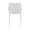 Alton | Modern, Plastic, Indoor / Outdoor Dining Chairs | Set of 4 | White