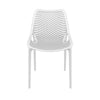 Alton | Modern, Plastic, Indoor / Outdoor Dining Chairs | Set of 4 | White