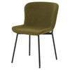 Amira | Modern Metal Fabric Dining Chairs | Set Of 4