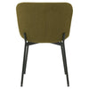 Amira | Modern Metal Fabric Dining Chairs | Set Of 4
