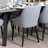 Annadale | Grey Upholstered Dining Chairs Australia | Set Of 4