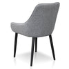 Annadale | Light Grey Upholstered Dining Chairs | Set of 2