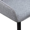 Annadale | Light Grey Upholstered Dining Chairs | Set of 2