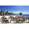 Arcadia | Modern, Stackable, Plastic Indoor / Outdoor Dining Chair | Set Of 2