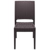 Arcadia | Modern, Stackable, Plastic Indoor / Outdoor Dining Chair | Set Of 2