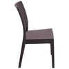 Arcadia | Modern, Stackable, Plastic Indoor / Outdoor Dining Chair | Set Of 2