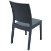 Arcadia | Modern, Stackable, Plastic Indoor / Outdoor Dining Chair | Set Of 2